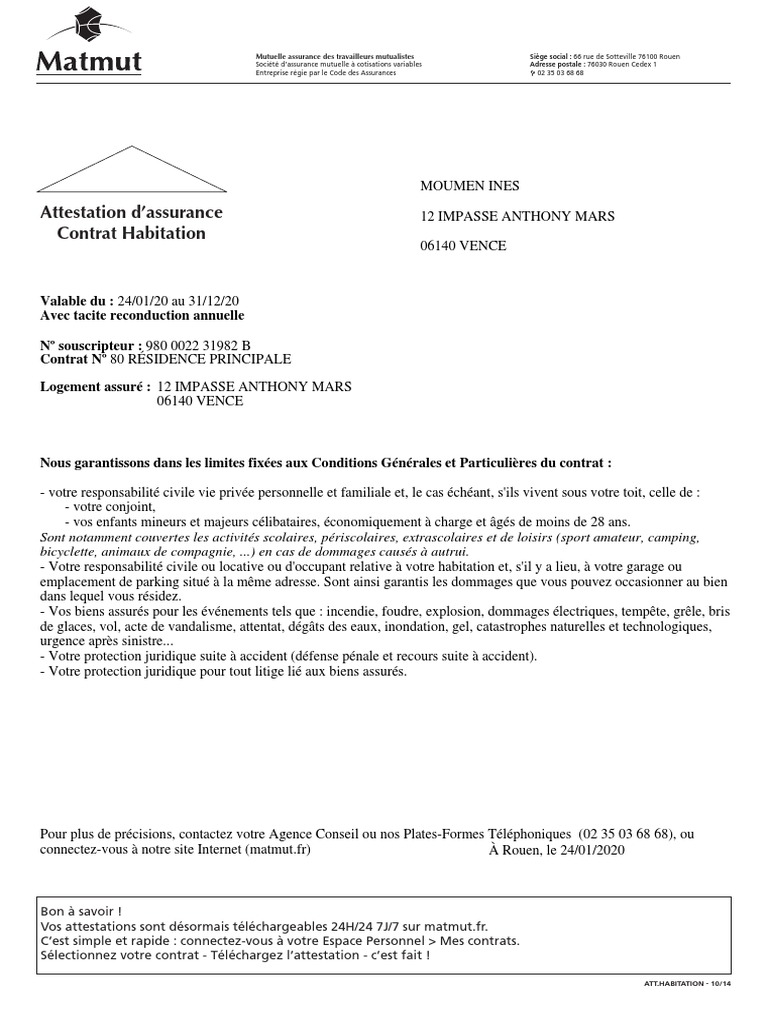 obtenez votre attestation d’assurance numérique officielle dès le 1er janvier, simple, rapide et sécurisée pour tous vos besoins administratifs.